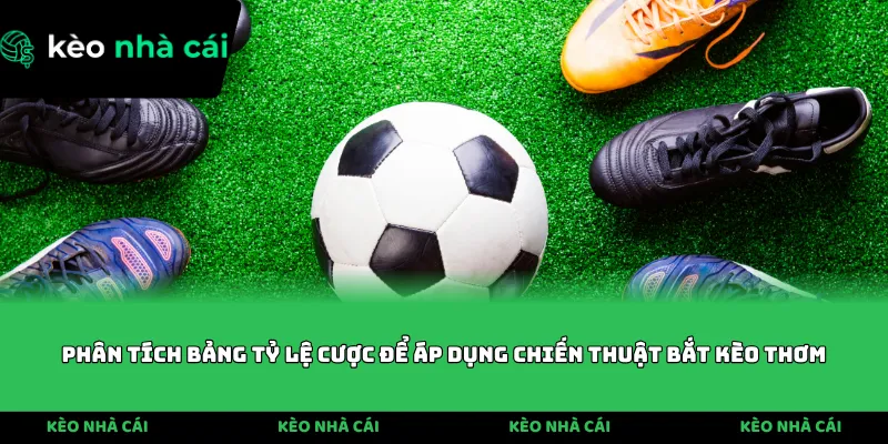 Phân tích bảng tỷ lệ cược để áp dụng chiến thuật bắt kèo thơm